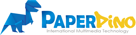 Paperdino Website design logo