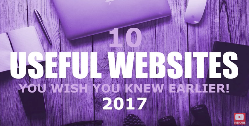 10 most useful websites you wish you knew earlier
